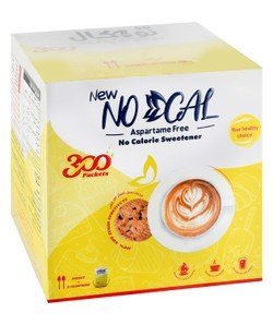 No Cal No Calorie Sweetener Sachets - aspartame free (300 Sachets)