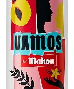 Mahou Vamos Non-Alcoholic Carbonated Malt Drink Peach & Vanilla Flavor