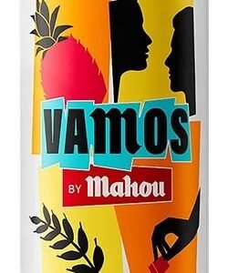 Mahou Vamos Non-Alcoholic Carbonated Malt Drink Pineapple & Caramel Flavor