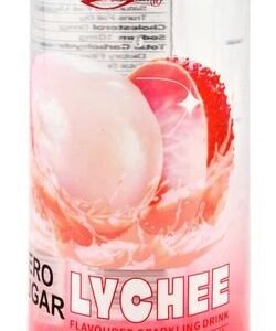 Elisha Sparkling Water Lychee Flavor - sugar free  artificial colors free  saccharin free