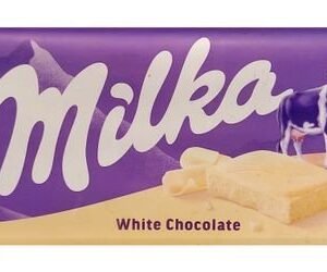 Milka Alpine White Chocolate Slab