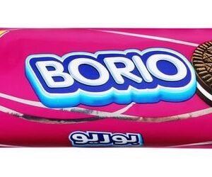 Borio Cocoa Biscuits Filled with Vanilla Cream