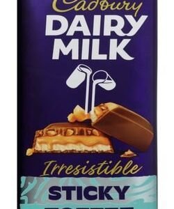 Cadbury Sticky Toffee Milk chocolate Slab Filled with Toffee Cream  Salted Caramel & Caramel Almond Crunch