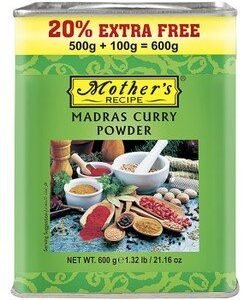 Mother s Recipe Madras Curry Powder (500g+100g Free)